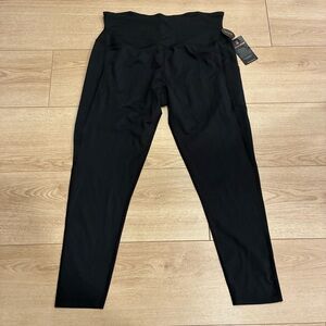 NWT Tommie Copper Women’s Lower Back Support Legging Black Size XL